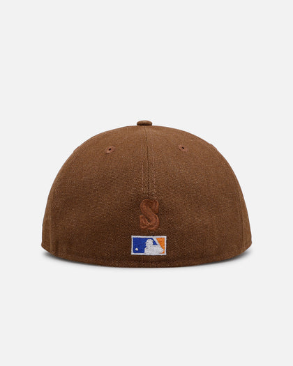 New Era Seattle Mariners 'Scribble' 59FIFTY Fitted Brown
