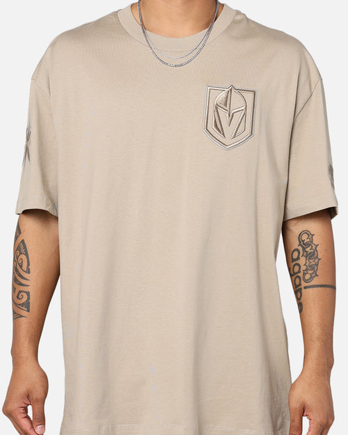 Pro Standard Vegas Golden Knights Drop Shoulder T-Shirt Taupe
