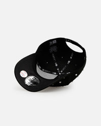 New Era Atlanta Braves 'Black Satin Hearts' 9FORTY A-Frame Snapback Black