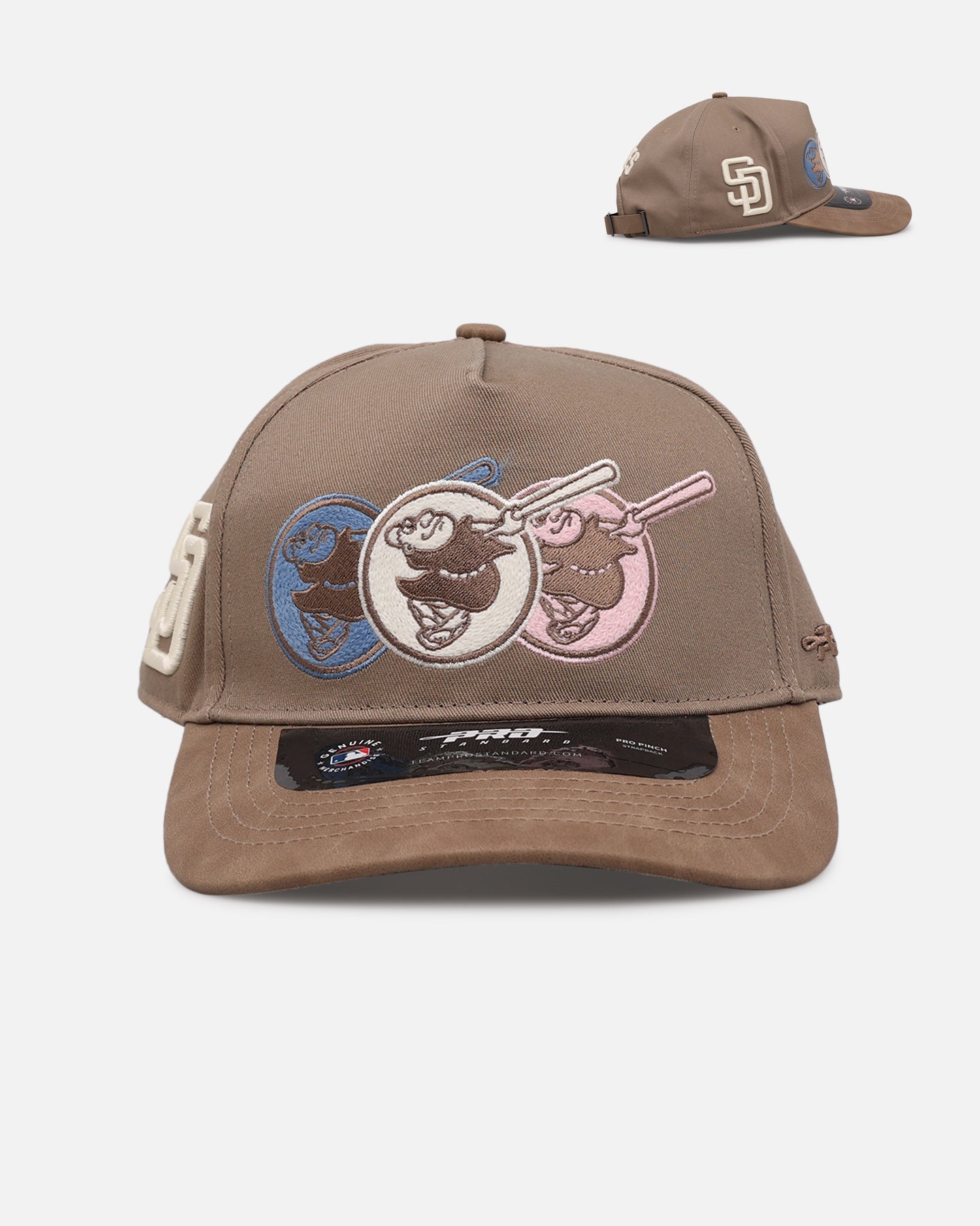 Pro Standard San Diego Padres 'Multicolor Logos' Pro Pinch