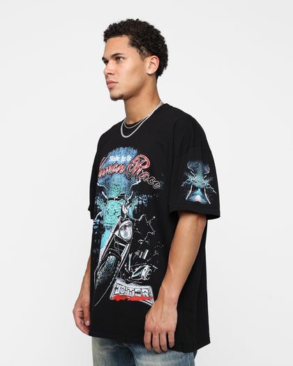 Loiter Midnight Route T-Shirt Black