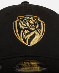New Era Richmond Tigers 'AFL Black & Gold' 9TWENTY Strapback Black/Gold