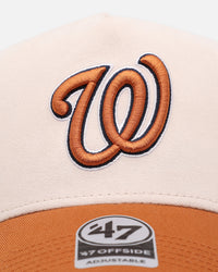 47 Brand Washington Nationals 'Cinnamon Crisp' 47 Offside Snapback Natural
