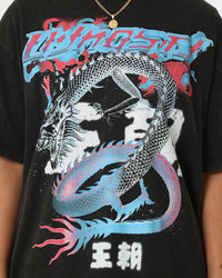 Loiter Dynasty Vintage T-Shirt Vintage Black