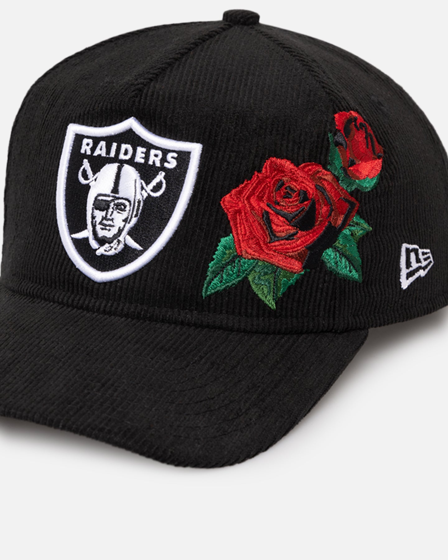 New Era Las Vegas Raiders 'Corduroy Roses' Golfer Pre-Curved