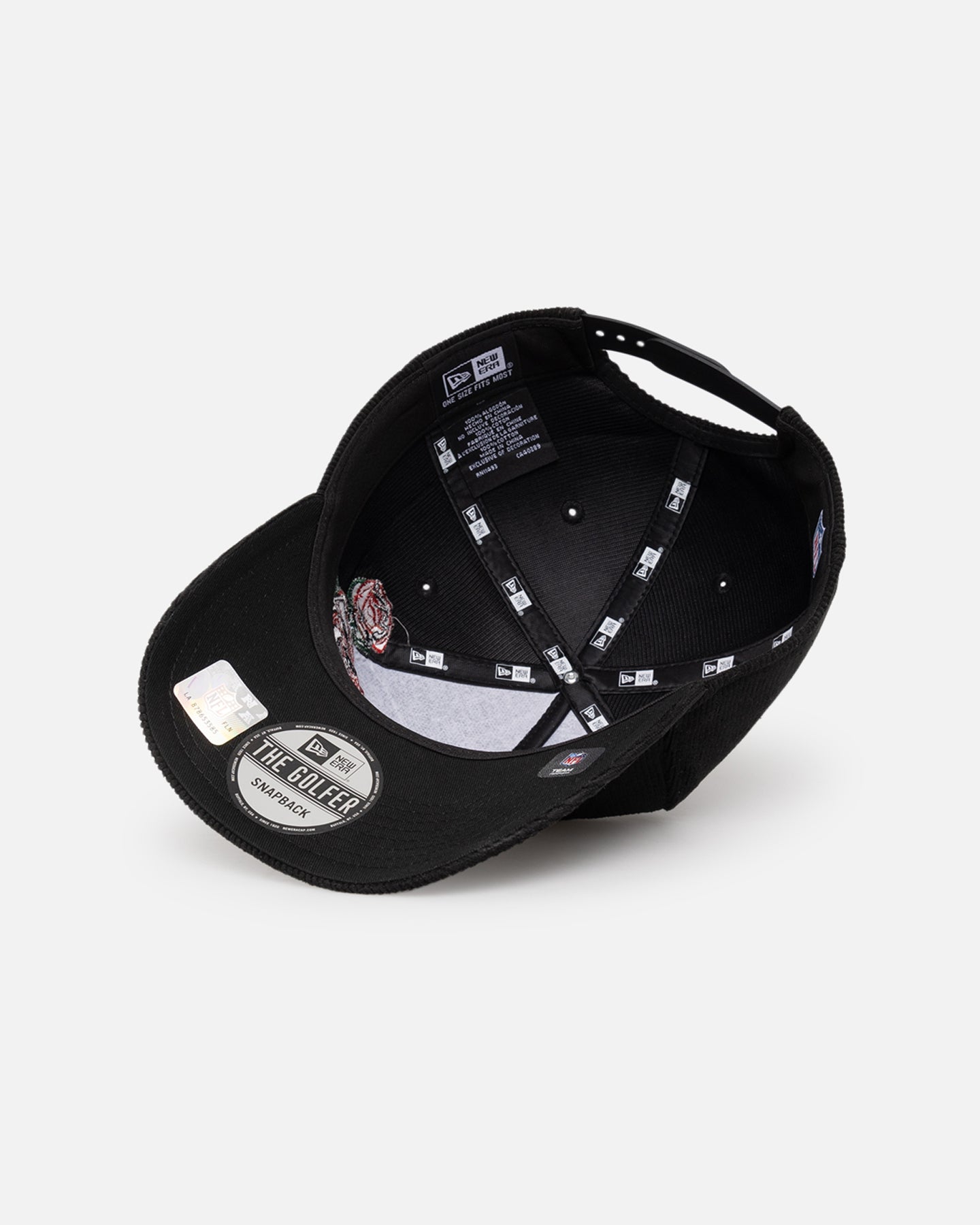 New Era Las Vegas Raiders 'Corduroy Roses' Golfer Pre-Curved