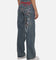 Ed Hardy Women's Death Before Dishonour Jeans Blue Mid Wash