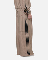 Adidas Women's Checks Trousers Beige