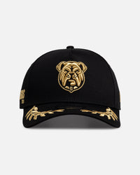 New Era Canterbury-Bankstown Bulldogs 'NRL Vegas Round 2026' 9FORTY A-Frame Snapback Black/Gold