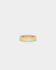 NXS Baguette Ring Iced Gold