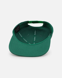 Malbon Pin High Painters 6 Panel Snapback Kelly Green