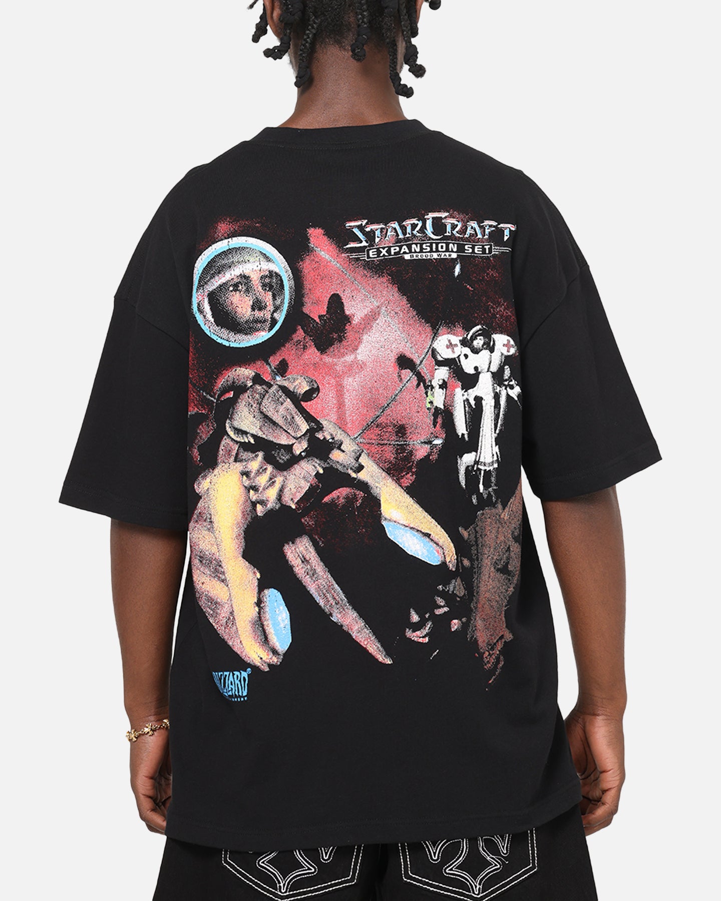 バンドTシャツ　STATE CRAFT 激レア 73Studio X Starcraft '98 Brood War Heavy T-Shirt Black | Culture