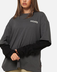 Dickies Payson 2Fer Long Sleeve T-Shirt Black