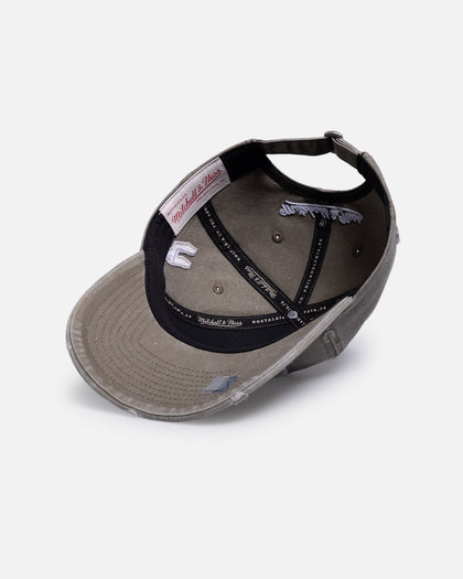 Mitchell & Ness San Antonio Spurs 'Collegiate' Dad Fit Strapback Charcoal