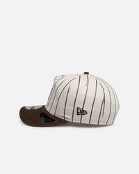 New Era New York Yankees 'Washed Stone Walnut' 19TWENTY Snapback Brown Pinstripe