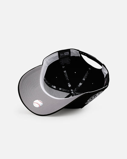 New Era San Diego Padres 'Black And White' 9FORTY A-Frame Snapback Black/White