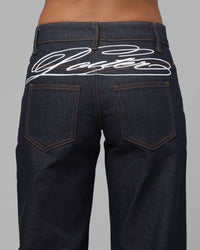 Loiter Women's Low Waisted Baggy Denim Jeans