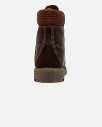 Timberland 6" Waterproof Premium Boot Dark Brown