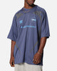 Boiler Room X Umbro Football Jersey T-Shirt Blue