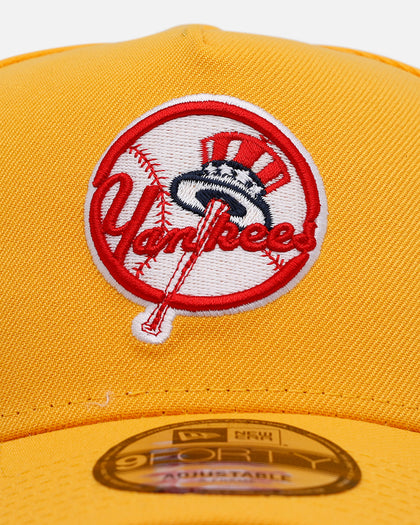 New Era New York Yankees 'Sunshine' 9FORTY A-Frame Snapback Canary