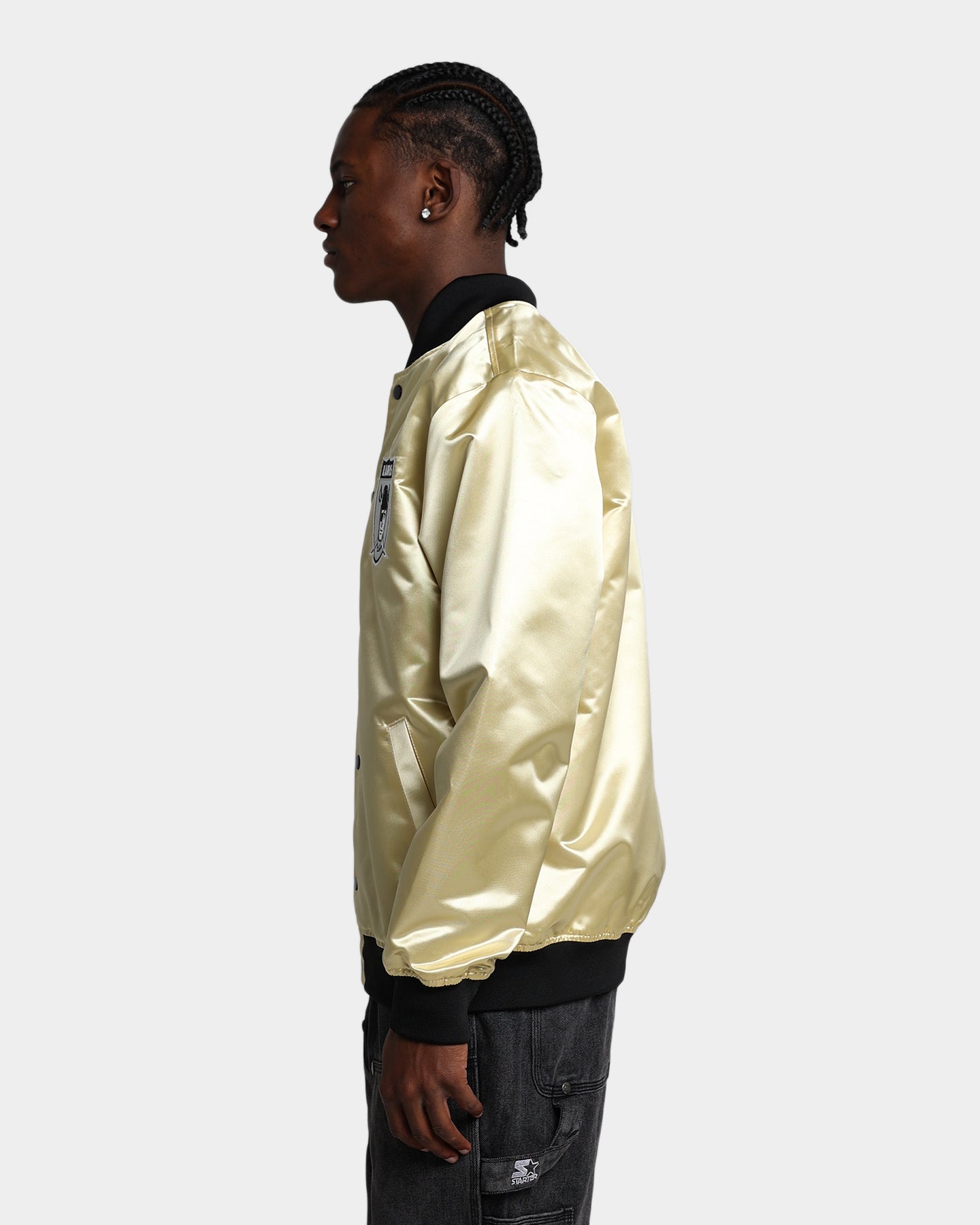 Mitchell & Ness Las Vegas Raiders Fashion Lightweight Satin Jacket