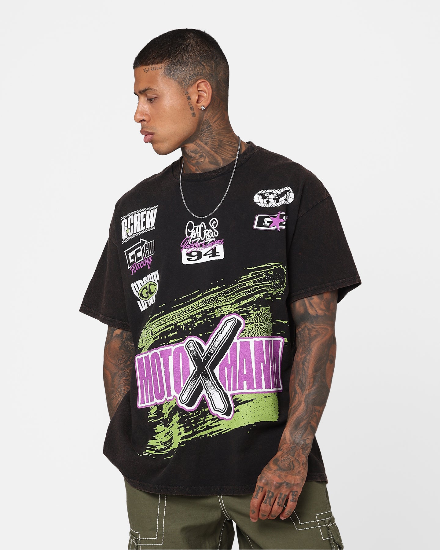 Goat Crew Moto X Mania T-Shirt Black | Culture Kings US