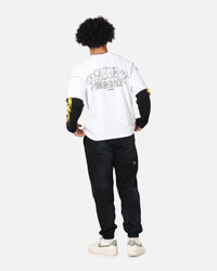 Saint Morta La Flame Long Sleeve T-Shirt White/Black