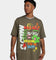 Goat Crew Reasons To Be Happy T-Shirt Military