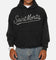 Saint Morta Pearl Script Hoodie Vintage Black