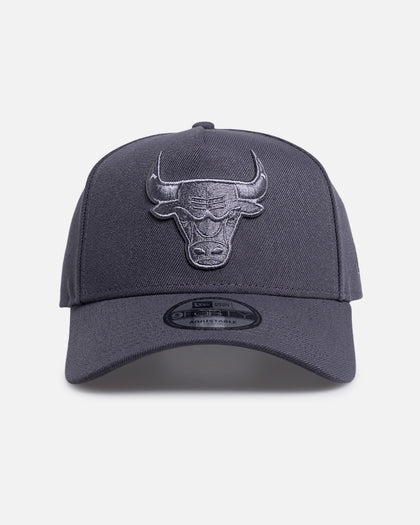 New Era Chicago Bulls 'Graphite Tonal' 9FORTY A-Frame Snapback Graphite