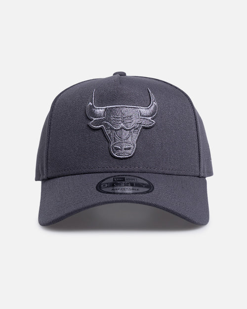 New Era Chicago Bulls 'Graphite Tonal' 9FORTY A-Frame Snapback Graphite