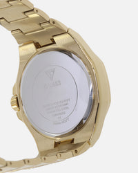 Guess Mainline Empire Crystal Bracelet Watch Gold