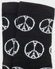 Carre Peace All Over Sport Socks Black