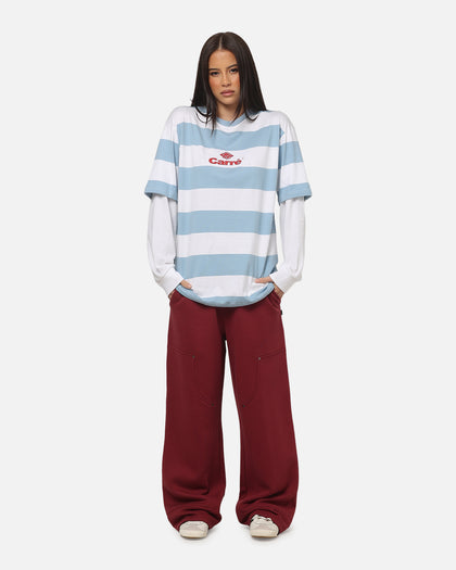 Carre Club Stripe Long Sleeve T-Shirt Blue Stripe