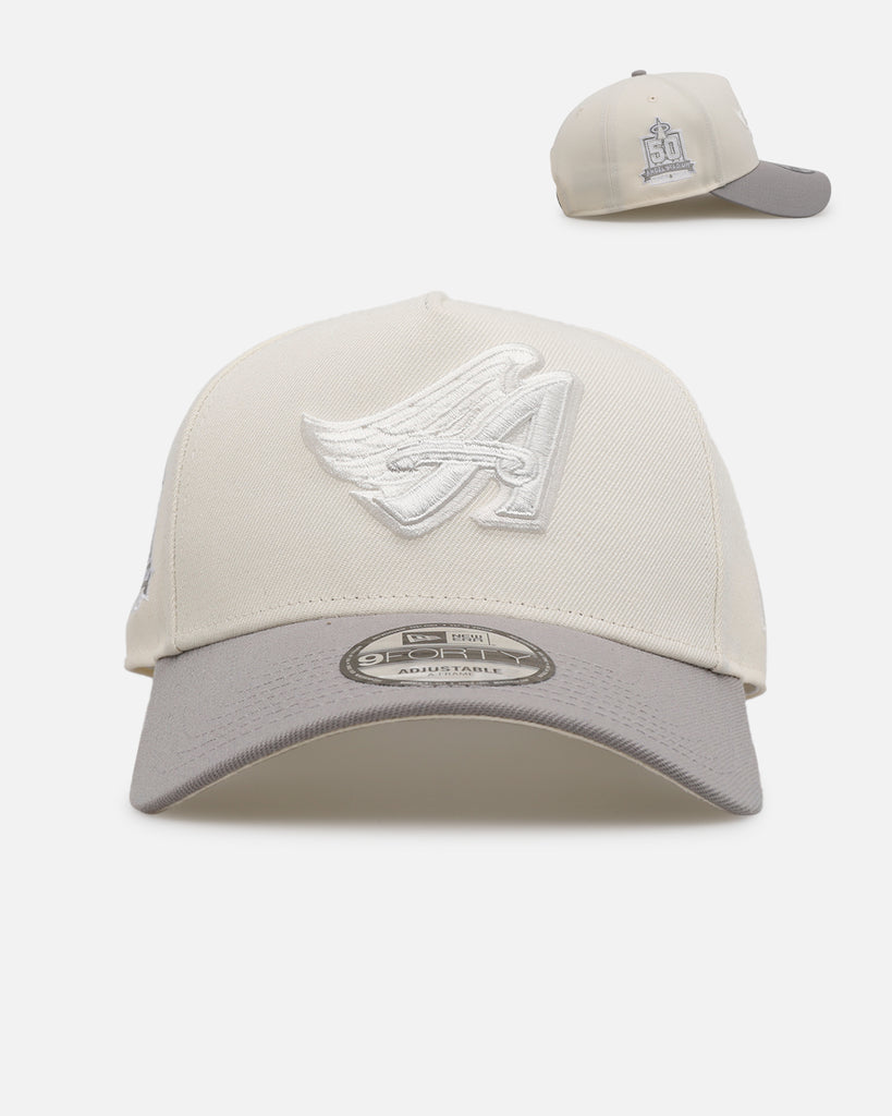 【新品】エンジェルス 9FORTY キャップ 白 New Era Anaheim Angels 'Too Clean' 9FORTY A-Frame Snapback Chrome