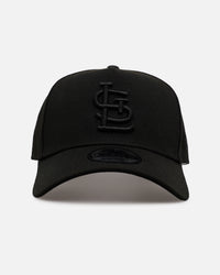 New Era St. Louis Cardinals 'Easy Black' 9FORTY A-Frame Snapback Black/Black
