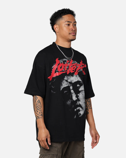 Loiter Search And Destroy Oversized T-Shirt Black