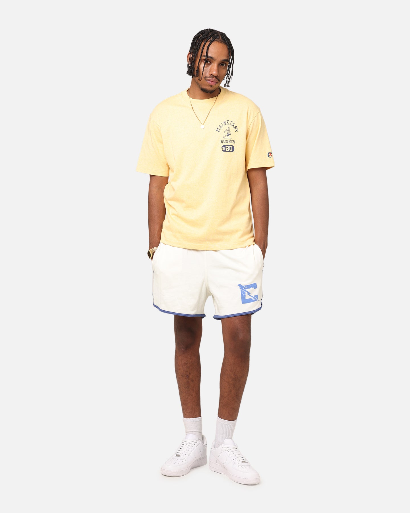 Champion Vintage Mix P.E Class T-Shirt Yellow | Culture Kings US