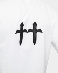 Saint Morta Jail Layered Long Sleeve T-Shirt White/Black