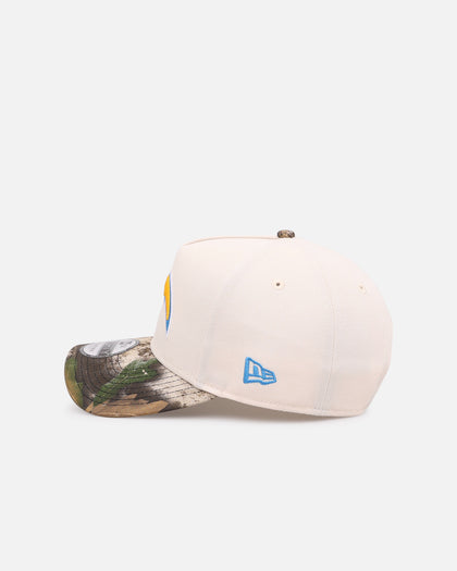 New Era Los Angeles Chargers 'Realtree Visor' 9FORTY A-Frame Snapback Cream/Camo