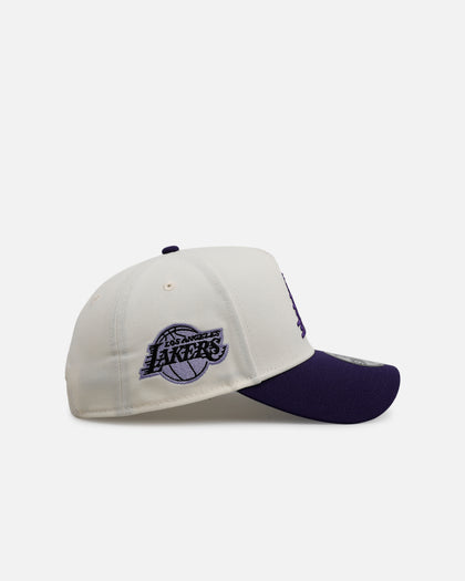 New Era Los Angeles Lakers 'Purple Haze 2.0' 9FORTY A-Frame Snapback Chrome/Purple