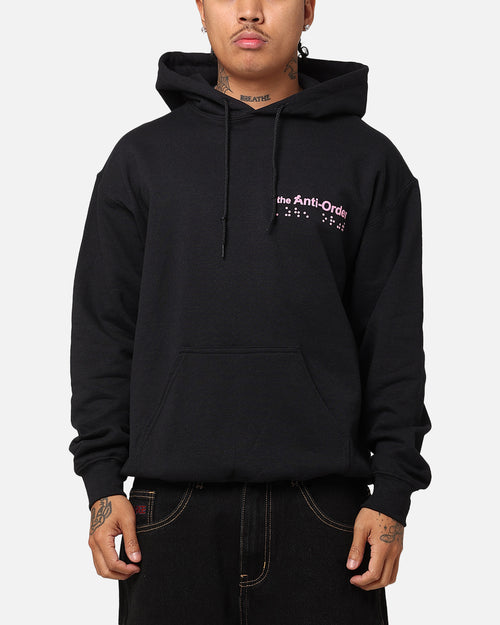 The Anti Order Brail Hoodie Black/Pink