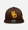 47 Brand San Diego Padres '47 Captain Vintage Trucker Snapback Brown