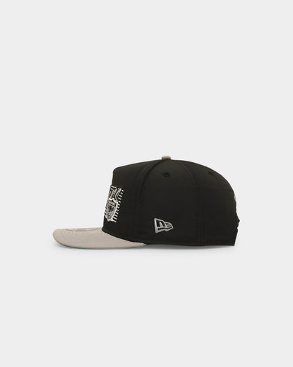 New Era Oakland Raiders 'Retro Block Script' Golfer Snapback Black