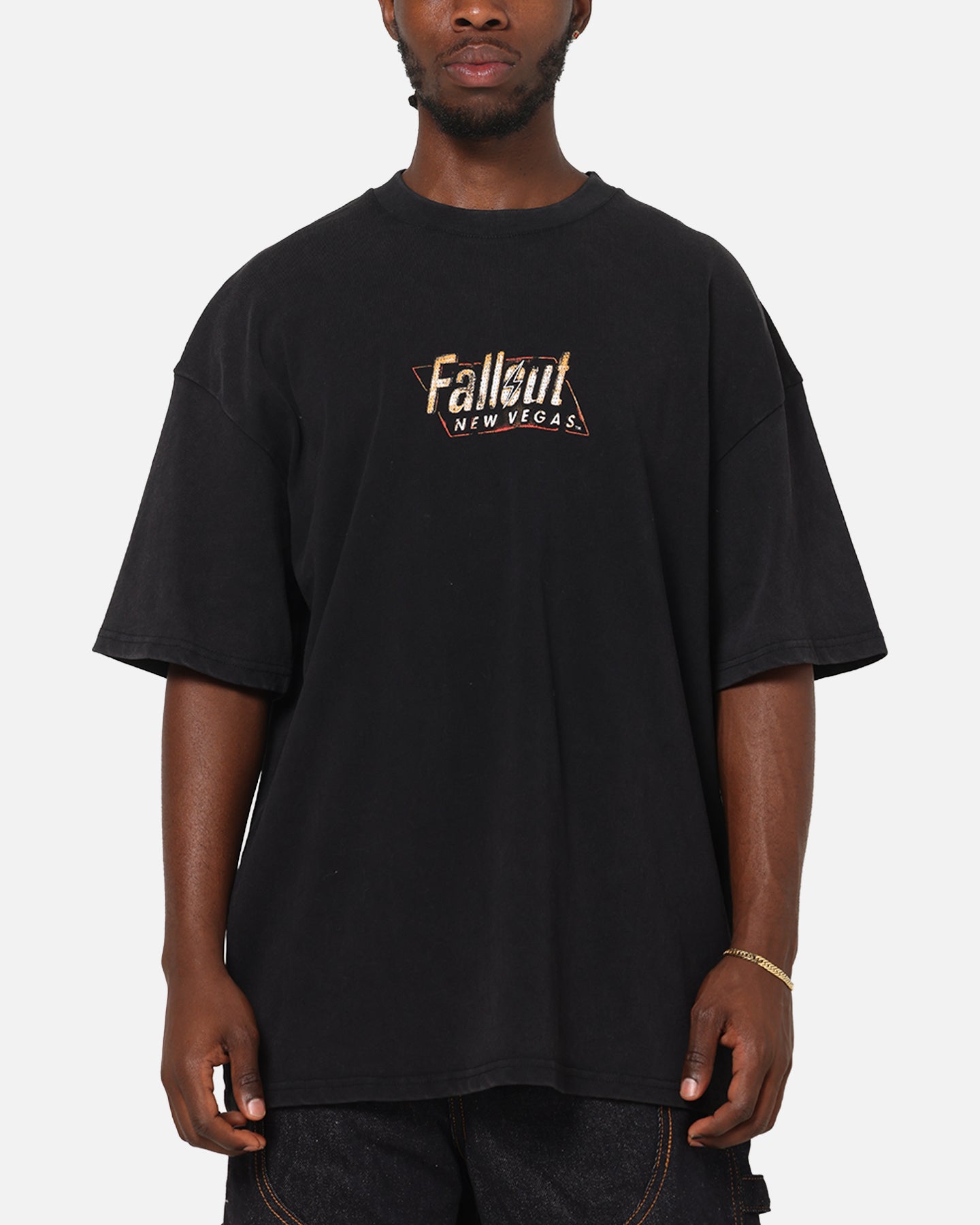 73Studio X Fallout: New Vegas T-Shirt Black Acidwash | Culture