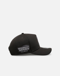 New Era Boston Red Sox 'Carbon Weave' 9FORTY A-Frame Snapback Black