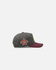 New Era Houston Astros 'Contrast Visor' Pre-Curved Golfer Snapback Moss/Maroon