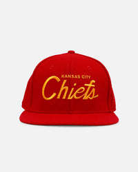 New Era Kansas City Chiefs 'NFL Script' 9FIFTY Snapback Official Team Color
