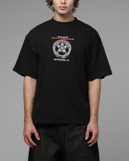 Loiter Body Shop T-Shirt Black