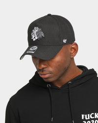 47 Brand Chicago Blackhawks MVP DT Snapback Black/White